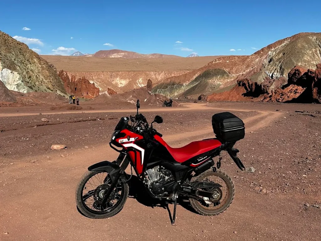 Moto Honda Sahara 300 Rally